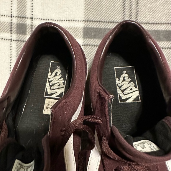 Vans Old Skool Maroon Suede/Canvas Sneakers, Size 8 Women’s/6.5 Men’s - Picture 9 of 10